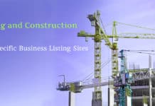 Building And Construction-Niche Specific Business Listing Sites